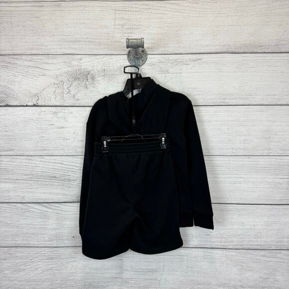 Puma Boy's Black 2pc Hoodie & Shorts Sweat Set Size Small/8 - Picture 7 of 10